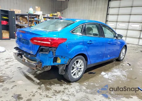 2016 Ford Focus Se from USA, damaged, VIN 1FADP3F2XGL248097